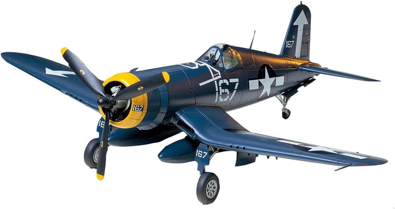 Tamiya 61061 1/48 Vought F4U-1D Corsair Plastic Model Airplane Kit - Image 1
