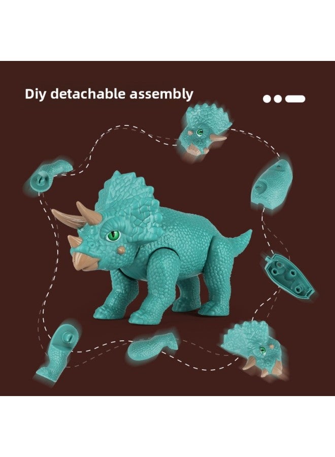 Egg Baole Dinosaur Guess Go Gacha Blind Box Toy Animal Model DIY Assembled Funny Egg For Children-Color:Individual Dinosaur Gashapon Machine Box (without Gashapon)-Specifications:Official Standard