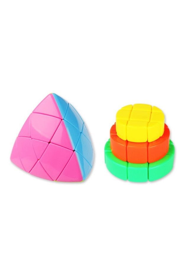 Yuxin Science And Education Training Combination Special-shaped Rubik's Cube Set Zongzi Dazzling Egg Yuanbao Cake Rubik's Cube Outlet-Color:Zongzi/Dazzling Egg/Yuanbao/Cake Rubik's Cube (1610)  - Image 4