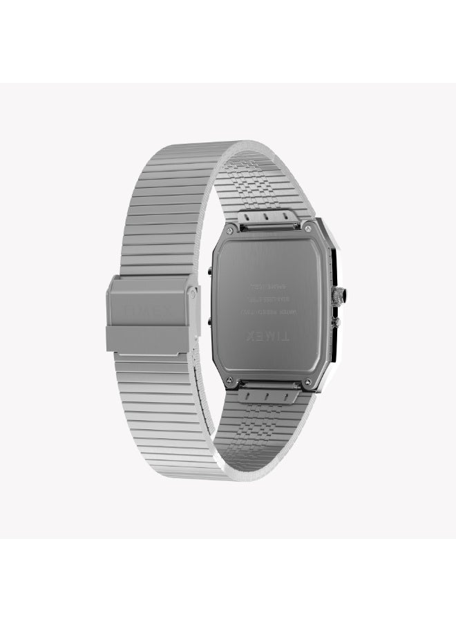 Timex Men's Silver Stainless Steel Watch | Tw2y05900 - Image 3