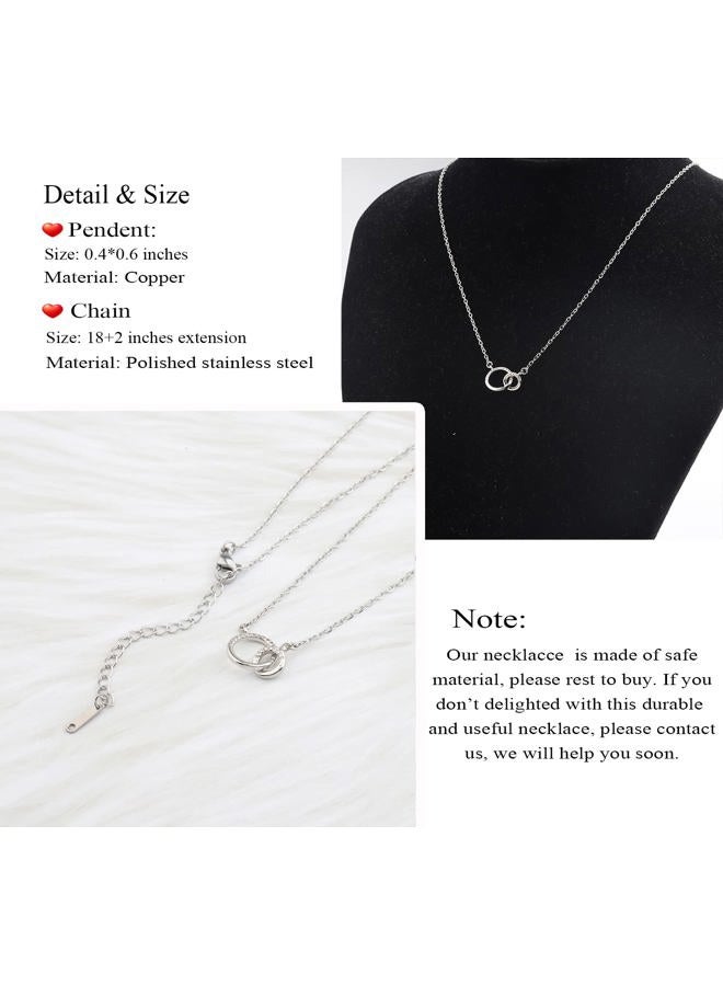 OKEYCH Thank You Gift To My Boyfriend Grandma Necklace Boyfriend's Grandma Birthday Christmas Gift Mother's Day Gift, Metal, alloy - Image 3