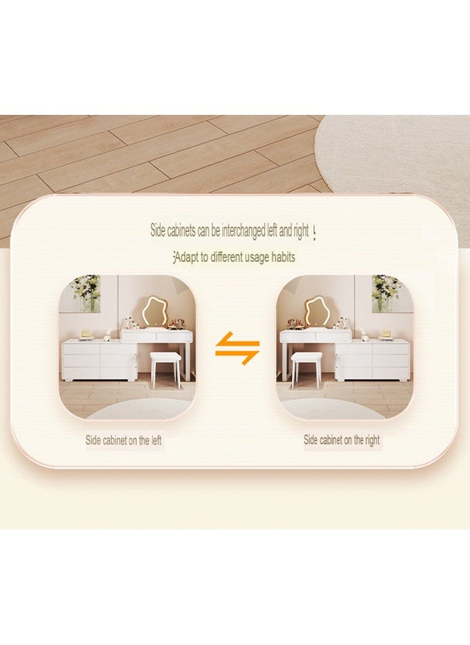 keke Elegant and Efficient Smart Dressing Table for Contemporary Living Spaces with LED Mirror  - Image 3