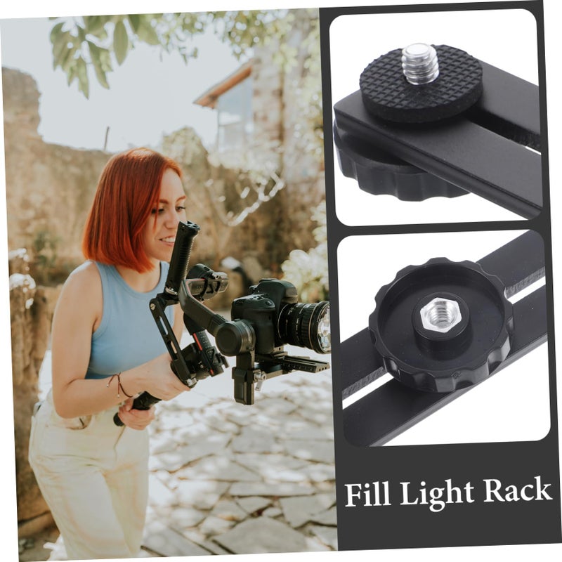 4 Pack Microphone Mount Bar Slide Material Arm For Fill Light Stand - Image 5