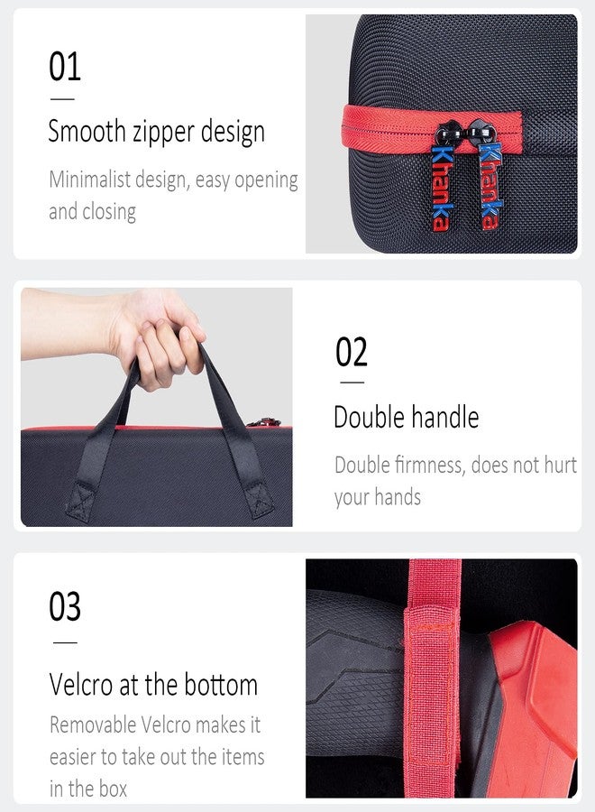 khanka Hard Tool Case Replacement for Milwaukee M18 FUEL Cordless Hackzall Reciprocating Saw 2719-20, Case Only - Image 3