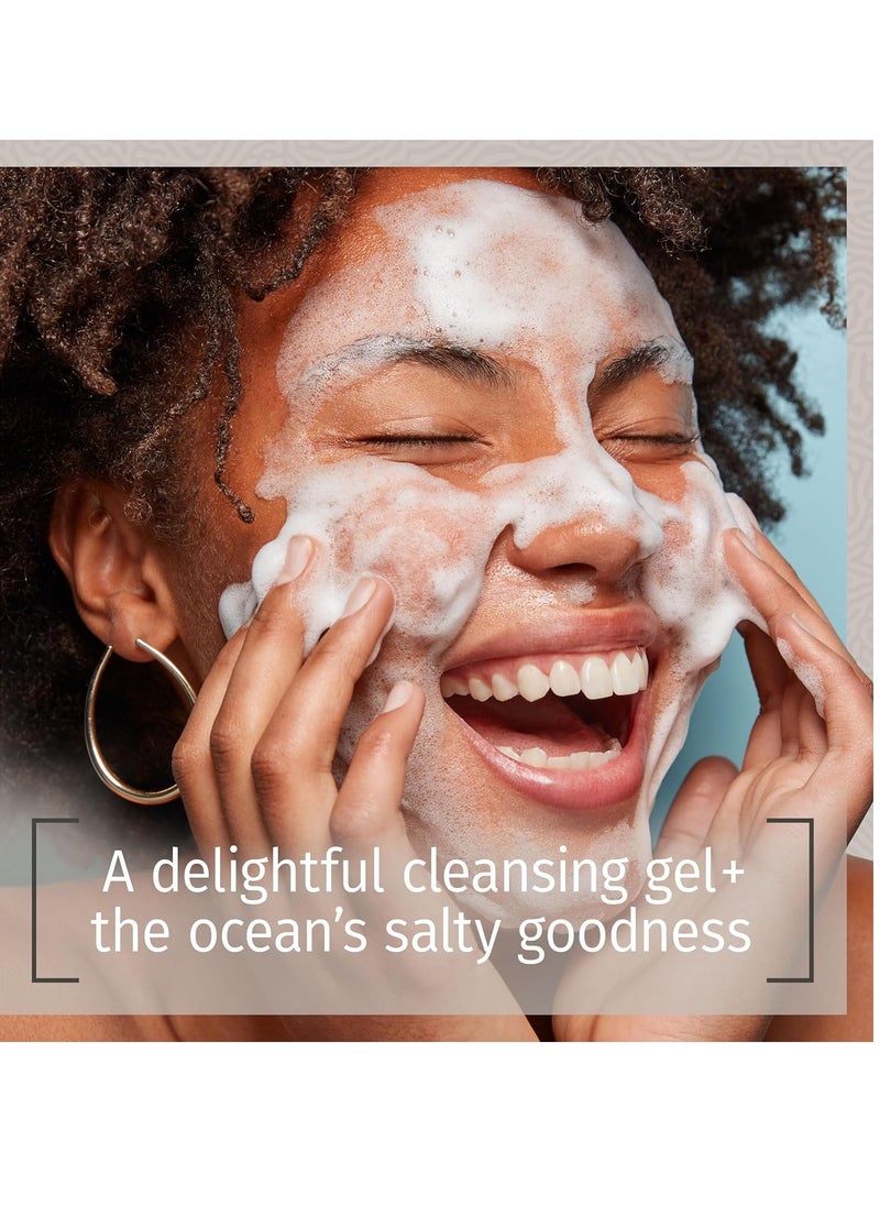 Reviva Labs Reviva Labs Sea Salt Face Wash 4 fl oz – Gentle Facial Cleanser with Mineral-Rich Sea Salt for Balanced, Hydrated, & Refreshed Skin – Cleansing Gel for All Skin Types, Including Sensitive Skin  - Image 4