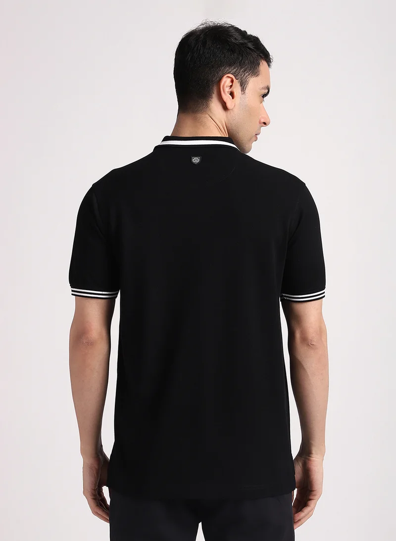 BEVERLY HILLS POLO CLUB Circle Embroidery Polo