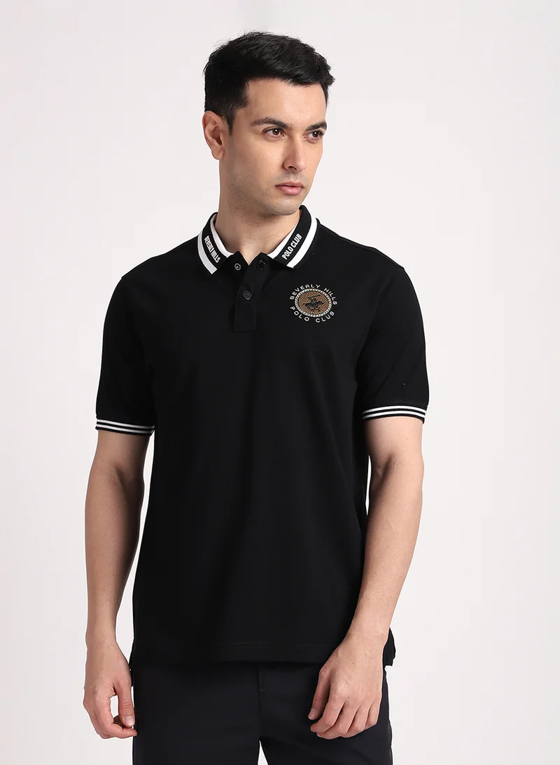 Circle Embroidery Polo