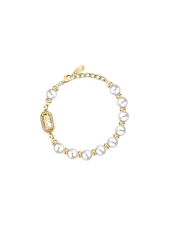 Karl Lagerfeld  Klayr09 Pearl Bracelet for Women | Best Price UAE