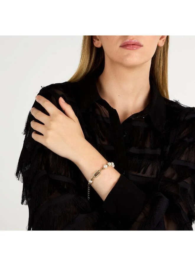 Karl Lagerfeld  Klayr09 Pearl Bracelet for Women | Best Price UAE