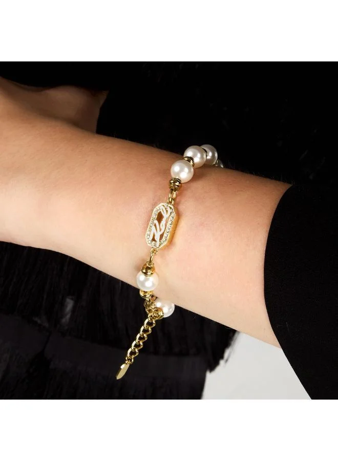 Karl Lagerfeld  Klayr09 Pearl Bracelet for Women | Best Price UAE