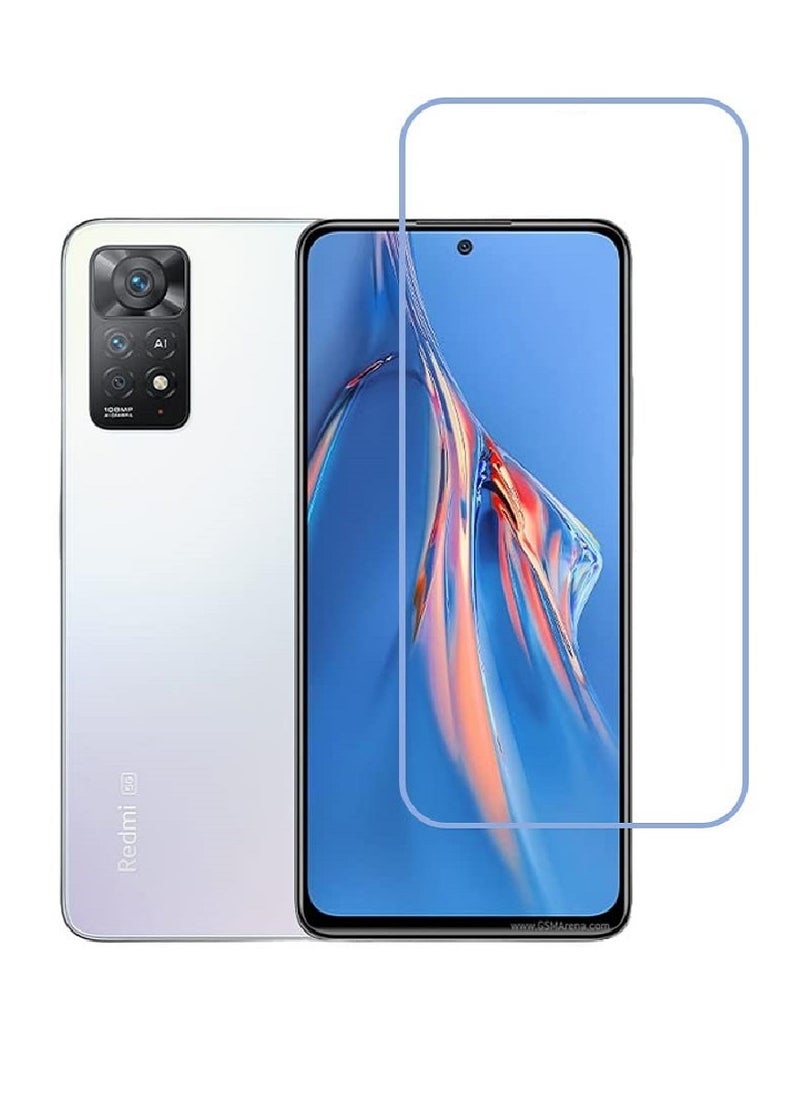Super Tempered Glass Screen Protector Clear Designed For Xiaomi Redmi Note 11E Pro Full Screen Coverage And Bubble Free - Image 1