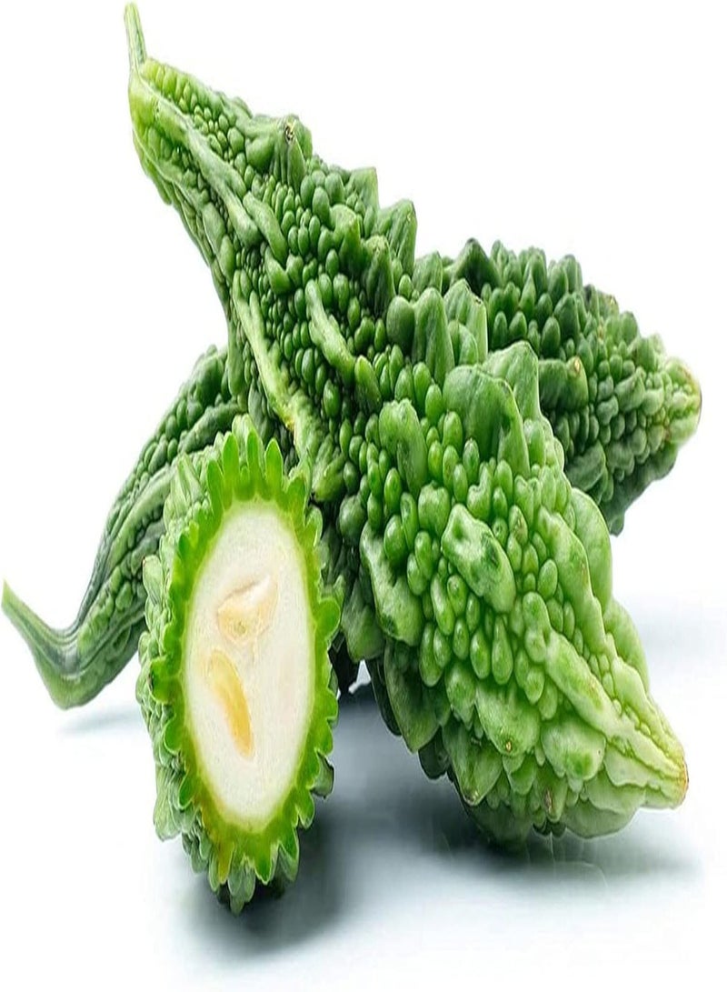 GGOOT 30Stück Bitterkürbissamen Zum Pflanzen im Garten natürliche Weinreben Schattendekoration Einfach zu pflanzen einzigartige Gartenlandschaft frisches Gemüse - Image 1