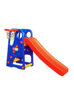 FULL JOY Foldable Slide With Basketball 120*25*56 cm ,Multicolour  - Image 1