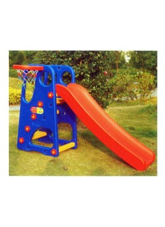 FULL JOY Foldable Slide With Basketball 120*25*56 cm ,Multicolour  - Image 2