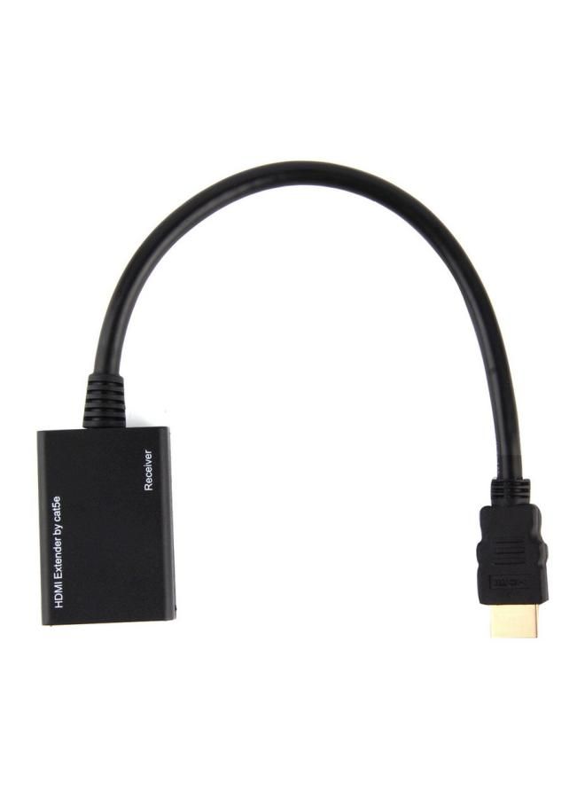 NIBEMINENT CAT6 UTP LAN Ethernet Extender Repeater Adapter Black - Image 5