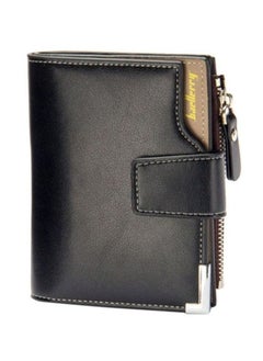 baellerry Buckle Zipper Leather Cash Card Holder Wallet for Men  - Image 1