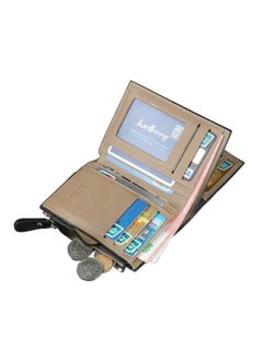 baellerry Buckle Zipper Leather Cash Card Holder Wallet for Men  - Image 3