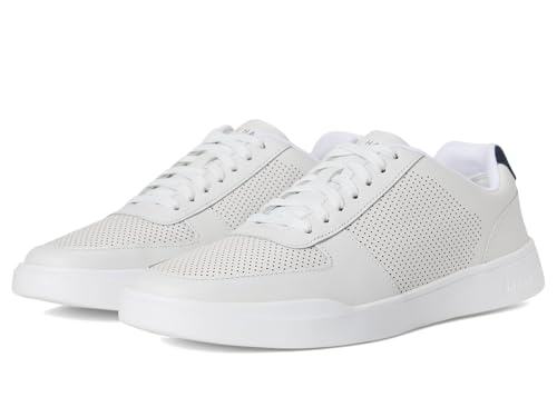 COLE HAAN كول هان للرجال جراند كروسكورت مودرن بيرفوريتد سنيكرز أوبتيك وايت بيكوت 105W US - Image 3