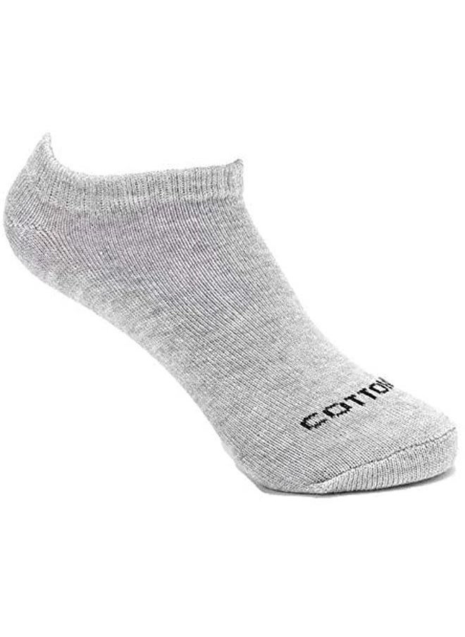 COTTONIL Plain Basic Ankle Length Socks Pack Of 4 