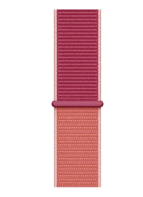 Nylon Sport Loop Replacement Band For Apple Watch Series 3/2/1 Pink/Orange