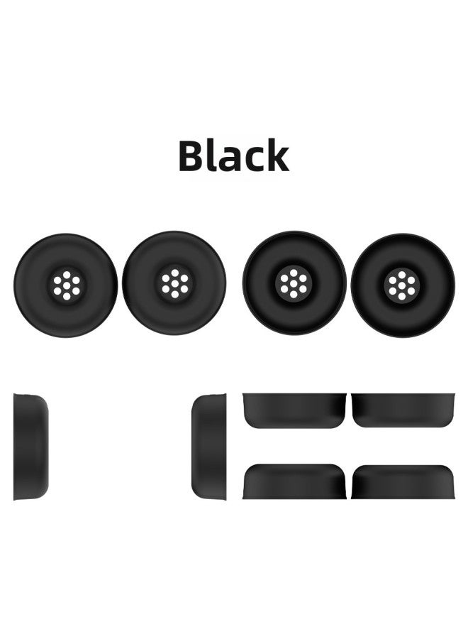 Suitable For JBL Tune 520BT Headset Bluetooth Headset Earmuffs Silicone Protective Cover Dustproof Soft Case Replacement-Color:Black-Model:T25  - Image 1