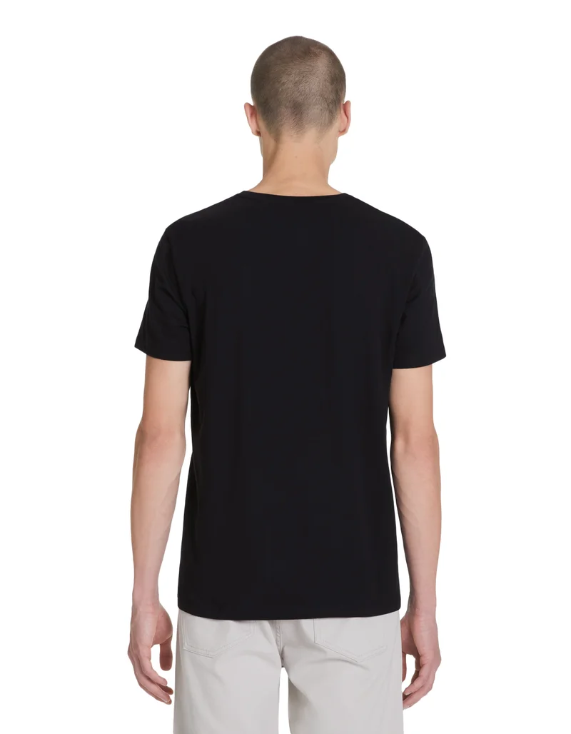 Celio  Tebase Black Short Sleeves Tshirt for Men | Best Price UAE