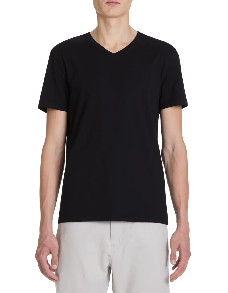 Celio Tebase Black Short Sleeves Tshirt