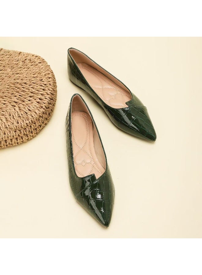 Shougu New Style Low Heel Single Shoe With Pointed Toe - Image 3