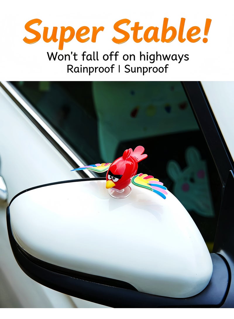 A little bird whose wings flutter with the vehicle's vibration - Image 3