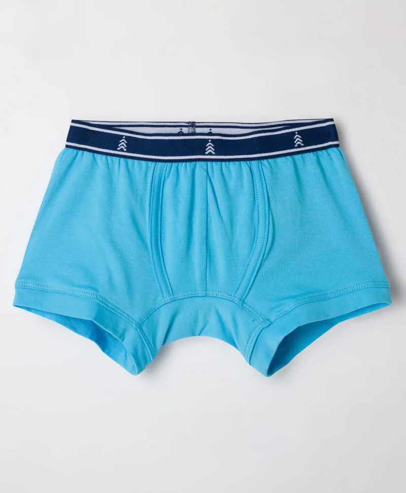 Pine Kids Pine Kids Cotton Elastane Knit Solid Color Trunks Pack of 3 (Color May Vary)