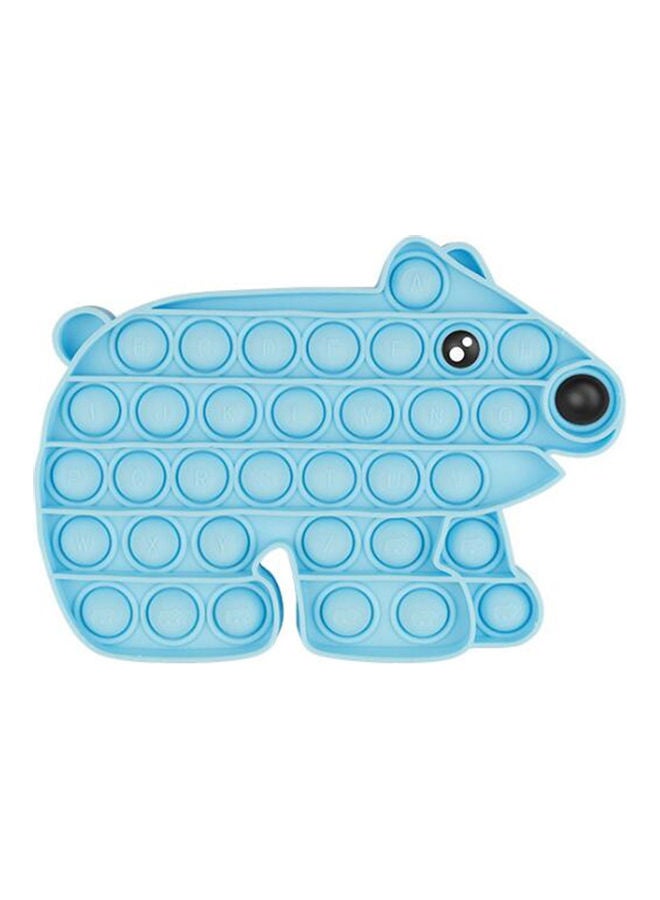 NIBEMINENT Bear Shaped Push Pop Bubble Sensory Fidget Toy - Image 1