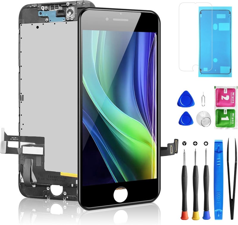Diykitpl for iPhone 8/SE 2022 3 Generation Screen Replacement,4.7 inch LCD Display Touch Screen Digitizer with Waterproof Seal,Screen Repair Tools Kit, for A2783,A2595,A2785,A2782,A2784 - Image 1
