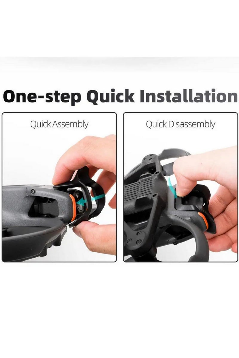 زوج من مراوح Avata 2 - شفرات 3032S - قطع غيار بديلة لطائرة DJI Avata 2 - إكسسوارات ترقية متينة وعالية الأداء - Image 3