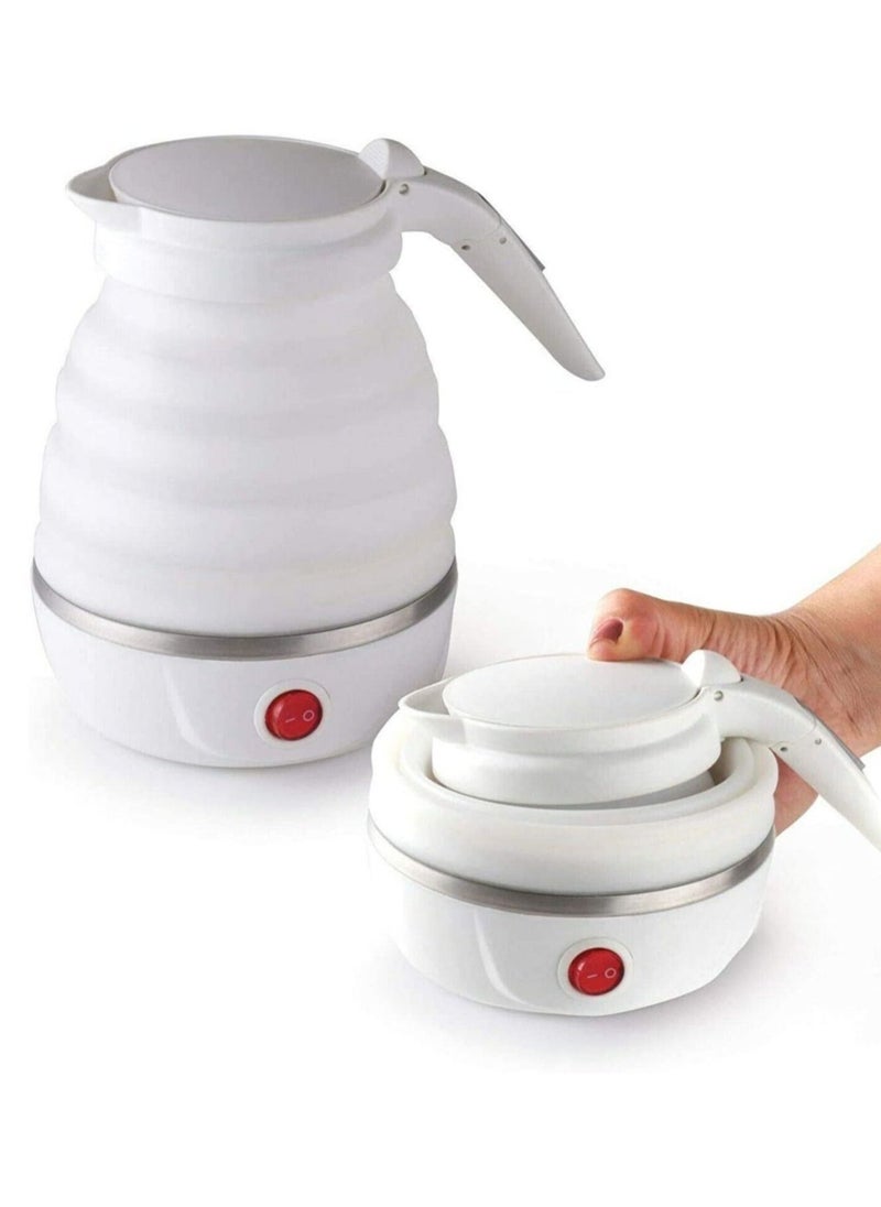 Travel Foldable Fast Boiling Portable Electric Kettle - 220V -600ML for Most Travel and Home & Office Use - Image 1