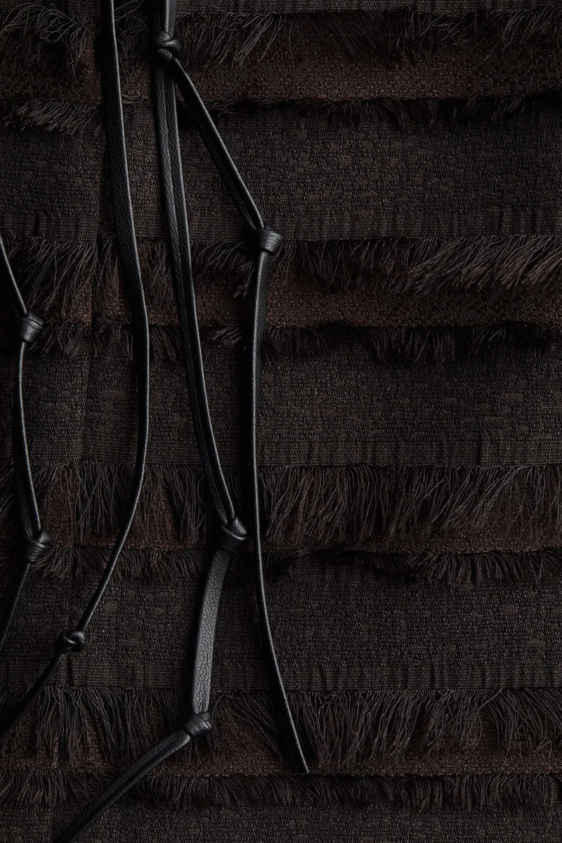 H&M Fringe-trimmed top