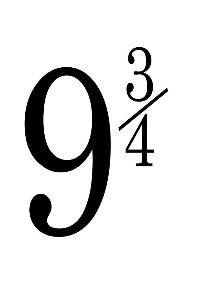 Decal Serpent ملصق سيارة فينيل HP 9 3/4 ثلاث أرباع 6" (أسود 6") - Image 2