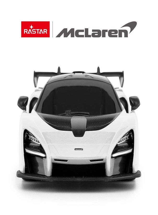 RASTAR RC Toy, McLaren Senna 1:24 Remote Control RC Car, McLaren Toy Car for Boys - White - Image 2