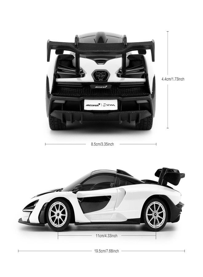 RASTAR RC Toy, McLaren Senna 1:24 Remote Control RC Car, McLaren Toy Car for Boys - White - Image 3