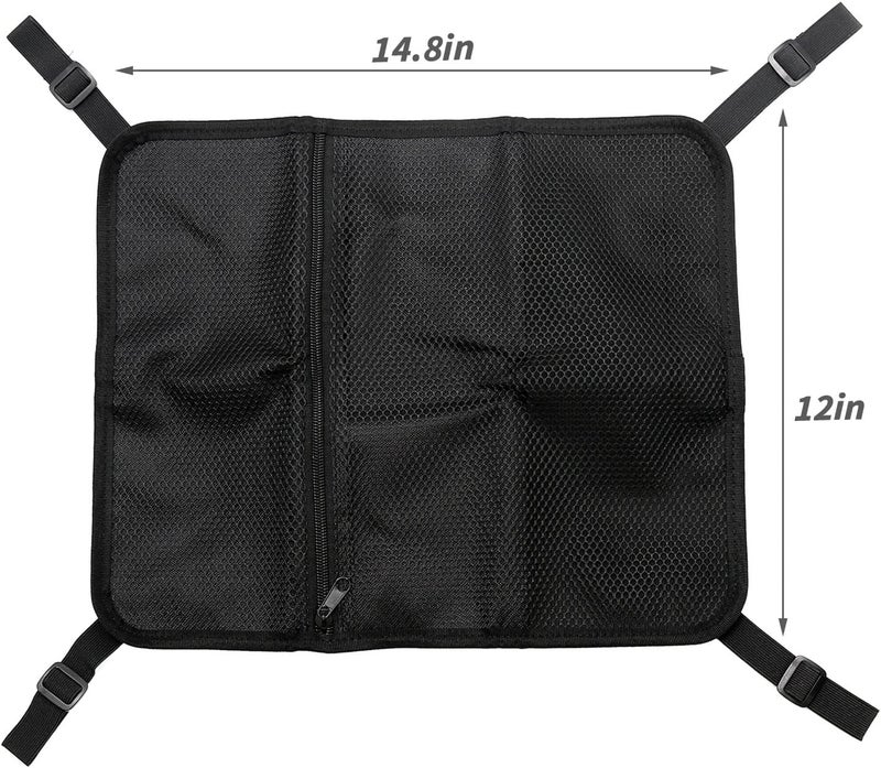 woobles Paddleboard Deck Bag, Stand Up Paddle Board Mesh Storage Bag, Deck Storage Bag suitable for Paddleboard Surfboard Inflatable boards - Image 3