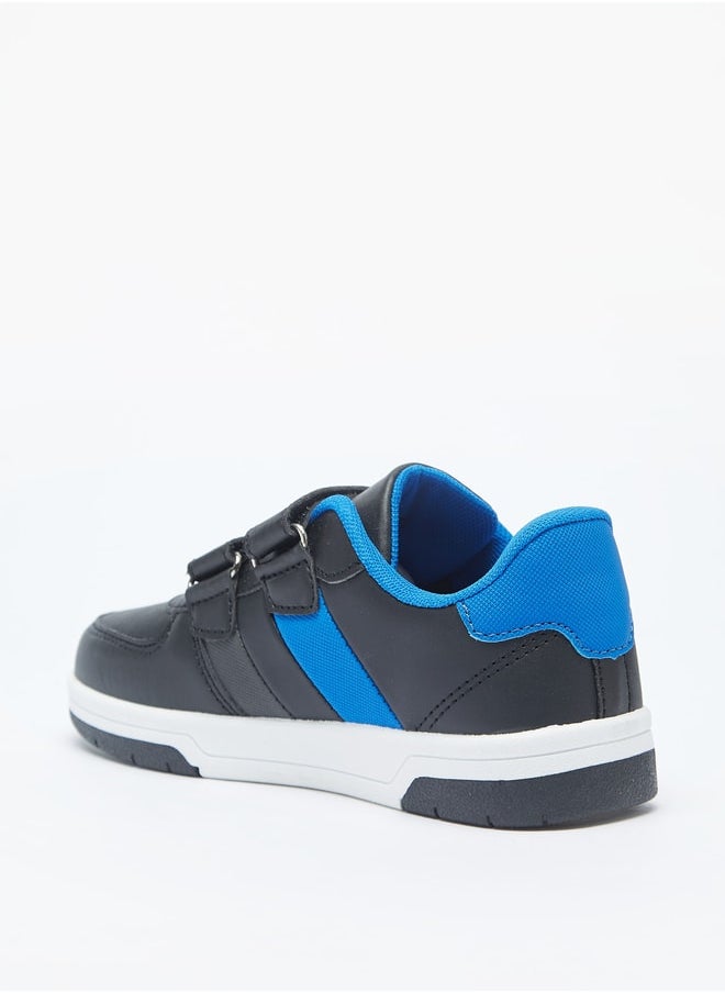 LBL by Shoexpress Boys Panelled Sneakers with Hook and Loop Closure  - Image 2