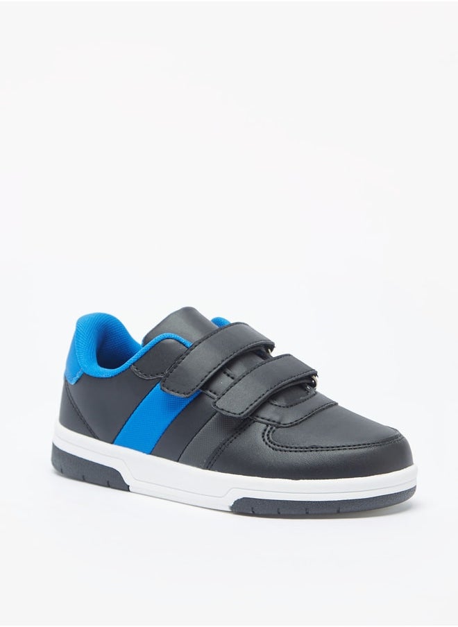 LBL by Shoexpress Boys Panelled Sneakers with Hook and Loop Closure  - Image 1