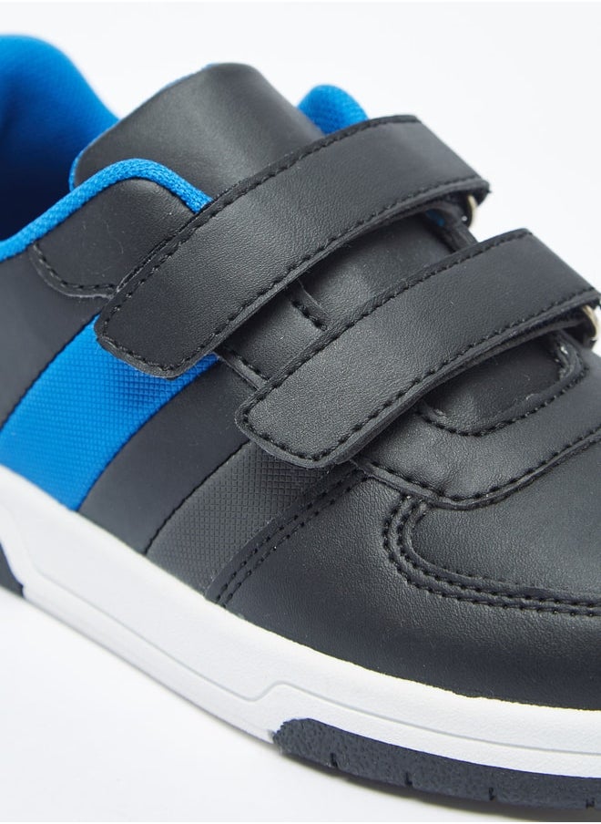 LBL by Shoexpress Boys Panelled Sneakers with Hook and Loop Closure  - Image 5