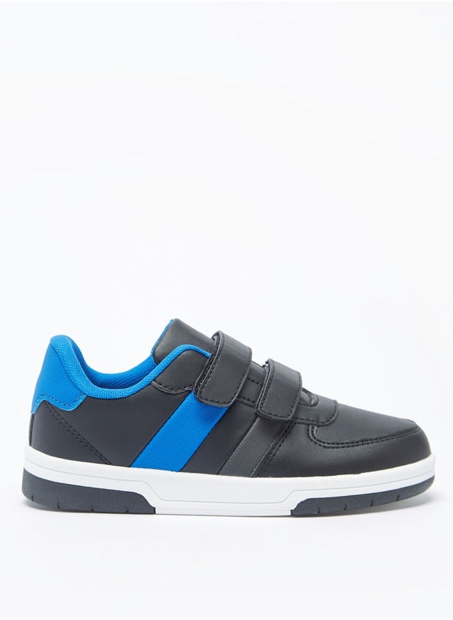 LBL by Shoexpress Boys Panelled Sneakers with Hook and Loop Closure  - Image 3