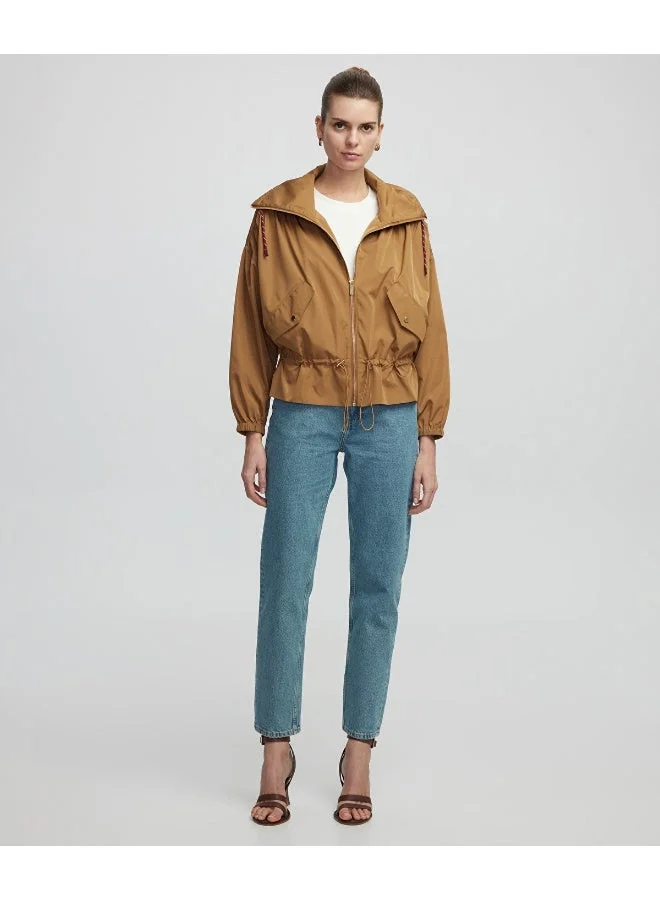 ابيكول معطف غير مبطن بتصميم خفيف