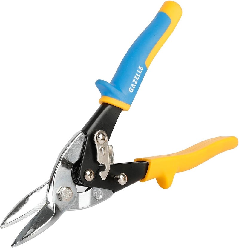 Gazelle 10 In. Straight Cut Aviation Tin Snip - Image 4