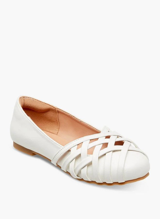 Little Missy Criss-cross Ballerina Shoes