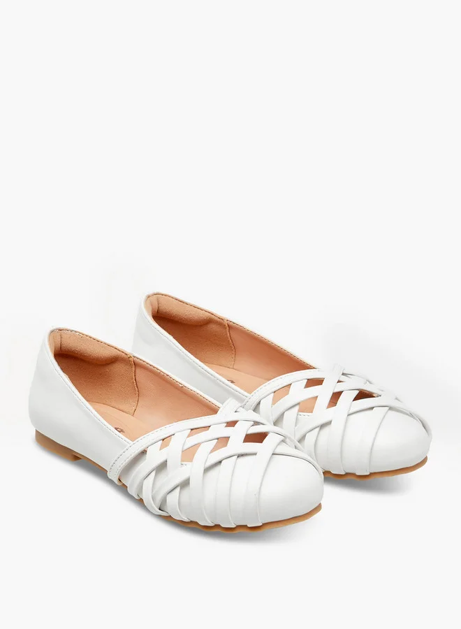 Little Missy Criss-cross Ballerina Shoes