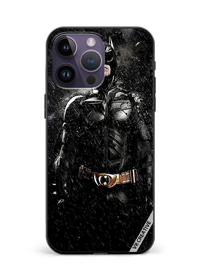 VR CREATIVE - Protective Case Cover For Apple iPhone 15 Pro Batman Design Multicolour - Image 1