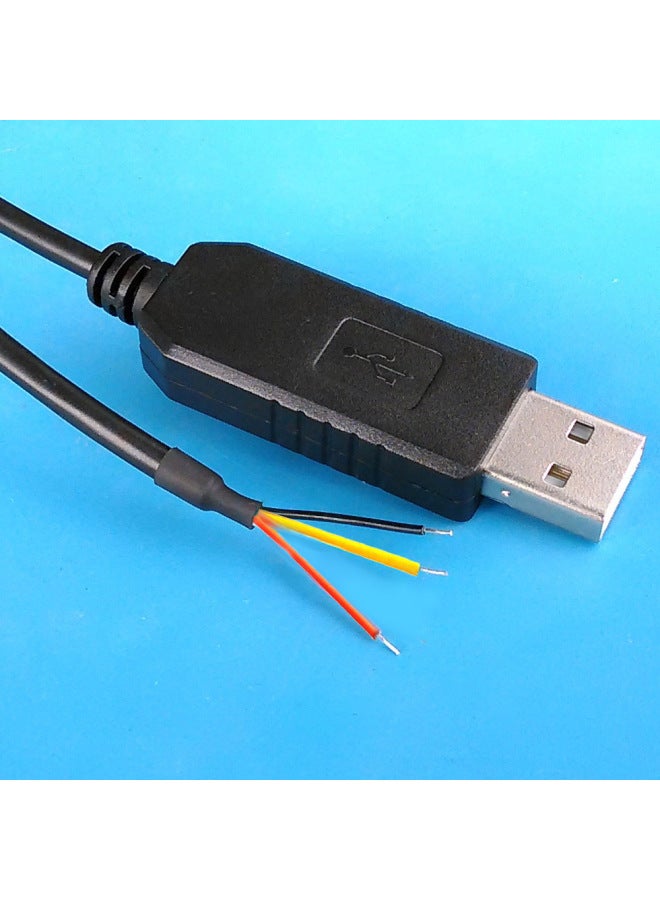 CH340 USB UART TTL 3V3 Serial Debug Line Program Line Upgrade Line Download Line Configuration Line-Color:3 Core 22awg 30cm Or Personalized - Image 2