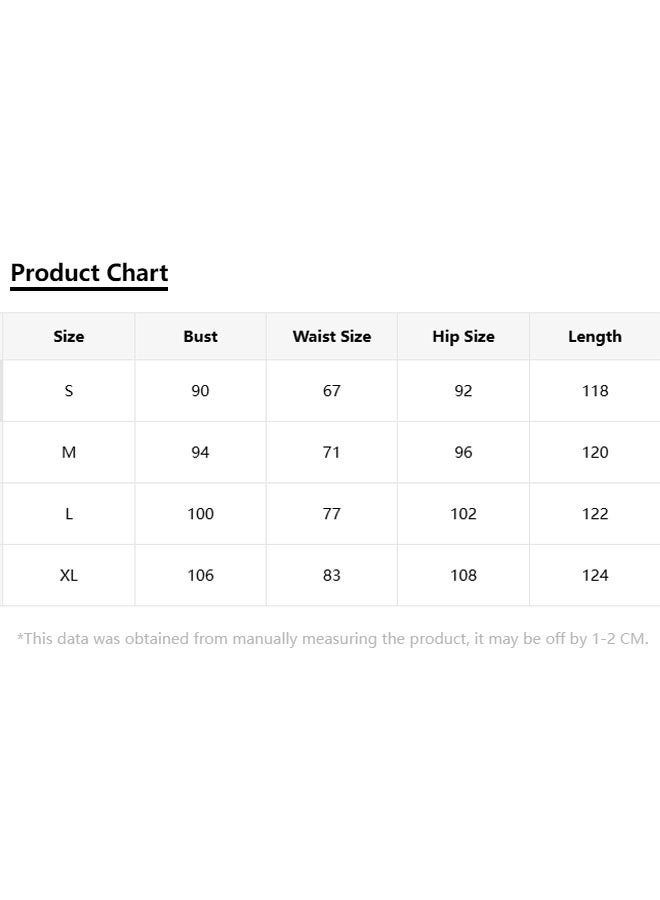 Lace Trim V-Neck Backless Long Nightgown For Women - Image 5